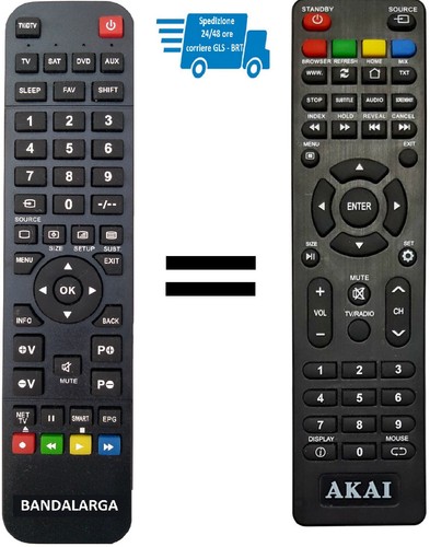 Telecomando compatibile per