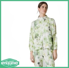 Felpa Deha donna con zip leggera maglia manica lunga e collo alto tempo libero