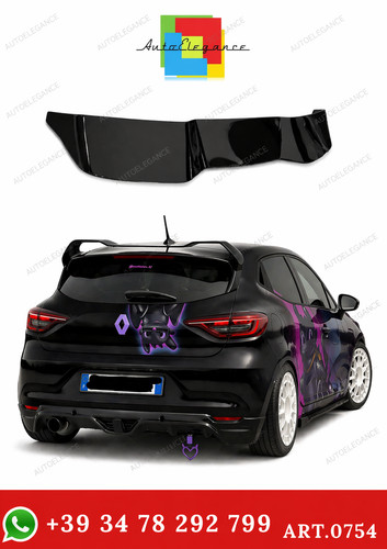 0754 spoiler clio 2019 - spoiler, 5