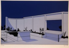 Jean-Pierre Lyonnet — La Villa Savoye — Le Corbusier — sérigraphie n°/250 signée