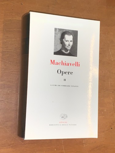 Machiavelli opere vol ii - -, opere,