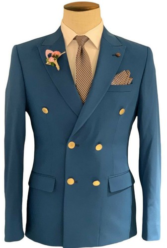 Designer blu doppiopetto - designer,