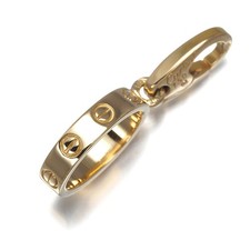 Auth Cartier Pendant Love