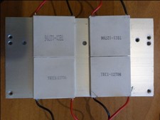 N° 4 CELLA DI PELTIER TEC1 12706 12V 60W 