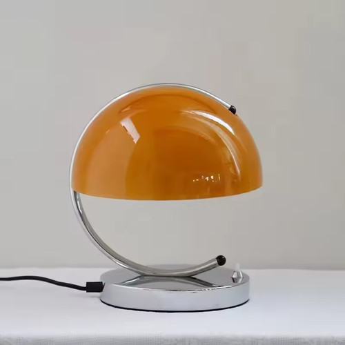Bauhaus orange table lamp - lamp, –