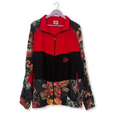 Giacca a vento Vintage nera e