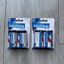 4 batterie Grundig D Mono 1,5V