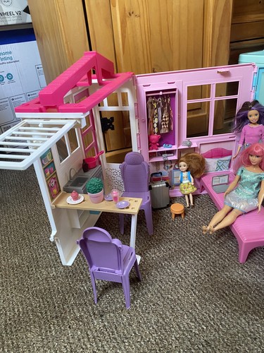 Barbie casa pieghevole - casa,
