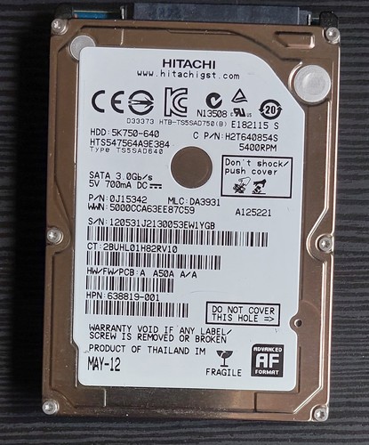 Hard disk 640 - hard,