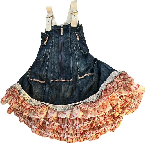 Ensemble robe salopette jean - ensemble,
