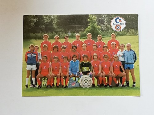 Cartolina squadra bayern - cartolina,