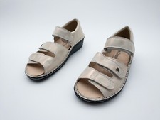 Finn COMFORT Donna Sandali Sandaletti Calzatura Estiva Scarpa Bassa Gr37 Eu Art