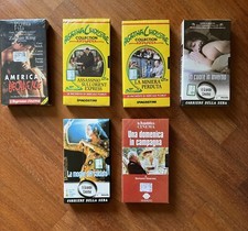 LOTTO 44 FILM AUTORE VHS VIDEOCASSETTE TARANTINO BERTOLUCCI FINCHER NO DVD