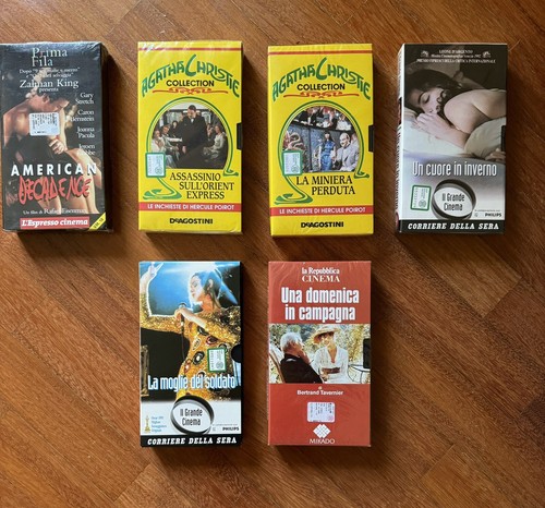 Lotto film autore vhs - lotto, 44