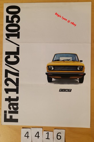 Fiat 127 1050 brochure fr - fiat,