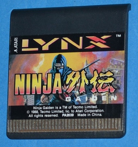 Ninja gaiden atari lynx - -,