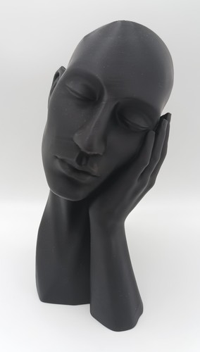 Busto surrealista silenzio - surrealista,