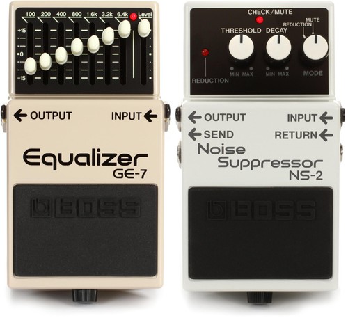 Boss pedale a 7 - eq, bande