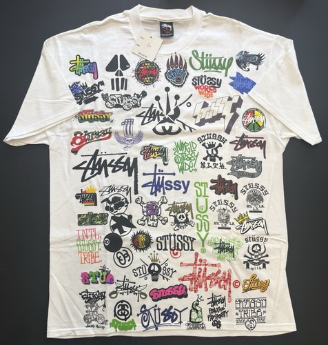 Camicia stussy y2k - camicia, multilogo