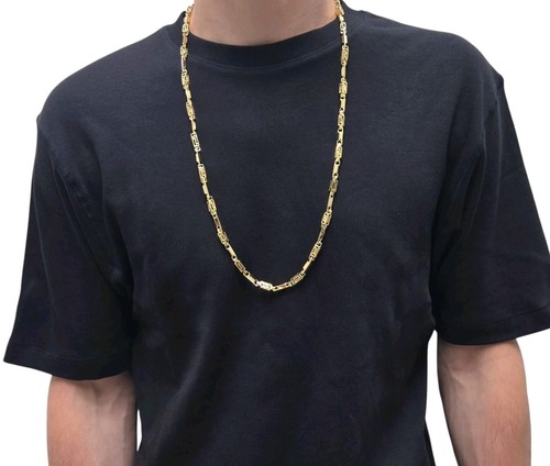 Catena gabbia uomo oro - , 14