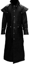 Cappotto lungo uomo vera pelle
