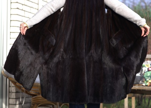 Cappotto visone gilet - cappotto, di