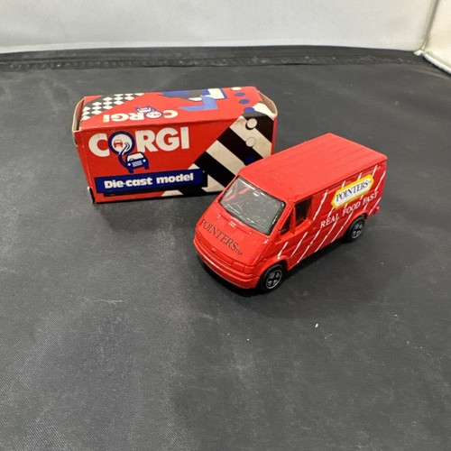 Corgi ford transit van - corgi,