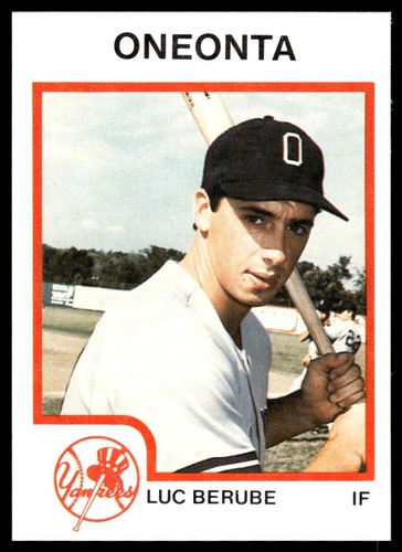 1987 procards luc berube - 1987,
