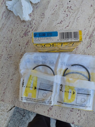 Serie anelli elastici fasce - serie,