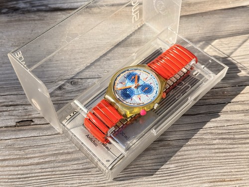 Orologio vintage swatch chrono - vintage,