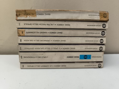 Lotto libri isaac - 7, asimov