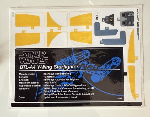 Lego star wars solo - wars, foglio