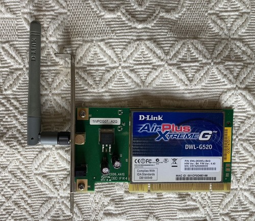 Scheda wireless pci - wireless, d-link