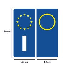 SIMBOLO ITALIA EUROPEO TARGHE