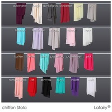 stola chiffon ciotola panno 37