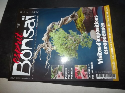 Revue esprit bonsai n 83 - revue,