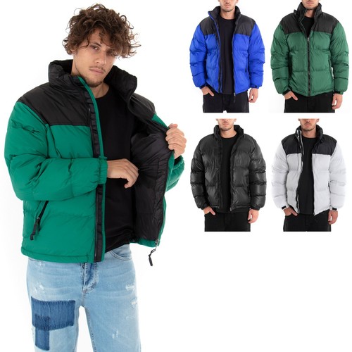 Giubbotto uomo bomber bicolore - giubbotto,