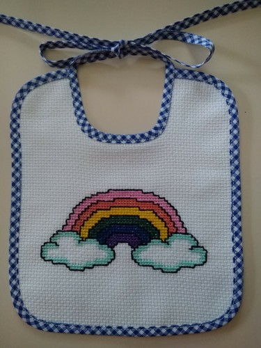Bavetta bavaglino arcobaleno - bavaglino, "arcobaleno"