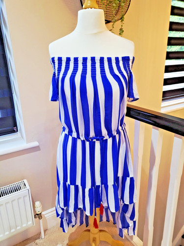 Abito estivo blu - abito, a