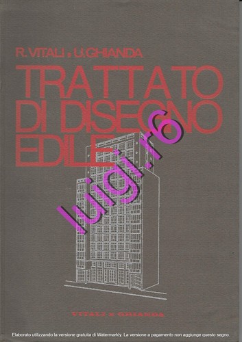 Trattato disegno edile r - di,