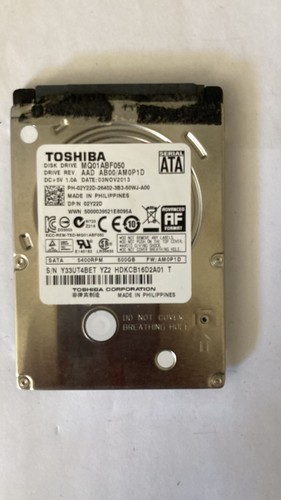 Toshiba mq01abf050 hard disk - toshiba,