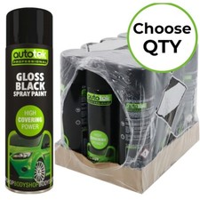 Vernice Spray Nera Lucida