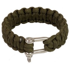 Bracciale Paracord Corda Verde
