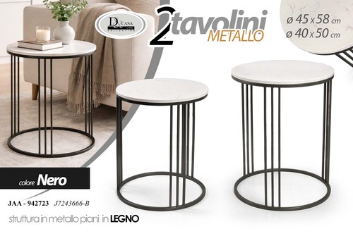 Tavolini rotondi classico - 2,