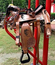 Sella da cavallo western in