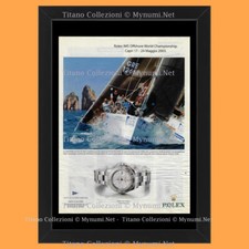 Anni '00  * Pubblicità Originale "Rolex, IMS Offshore World Championship, Capri,