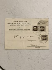 PALAZZOLO DELLO STELLA UDINE Cartolina Postale Tondello Romano e Figli 1942