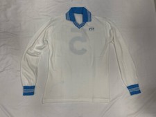 Maglia NAPOLI N°5 RUUD KROL Bianca Manica Lunga 1980/81 Lanetta Vintage Calcio