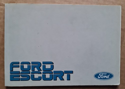 Manuale ford escort mk4 1987 - ford,