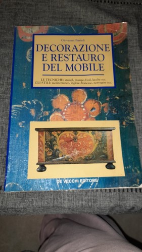 Libro decorazione restauro - libro-decorazione, e